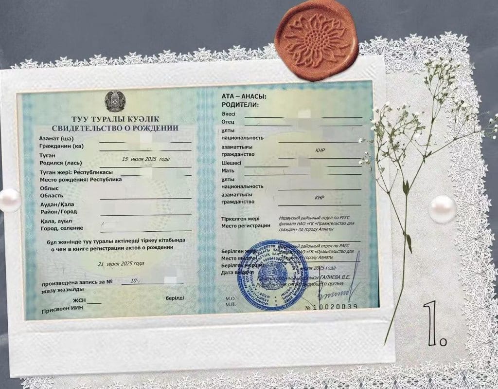 代孕机构的后续服务:出生证明办理