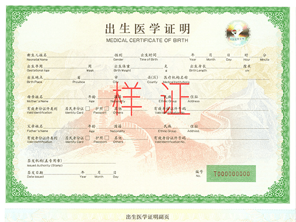 代孕宝宝出生证明办理
